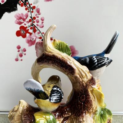 TƯỢNG ĐÔI CHIM BẰNG SỨ - QUÀ TẶNG CAO CẤP